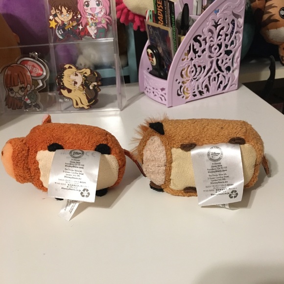 Disney Lion King Timon and Pumba Tsum Tsum Plush - Picture 4 of 4